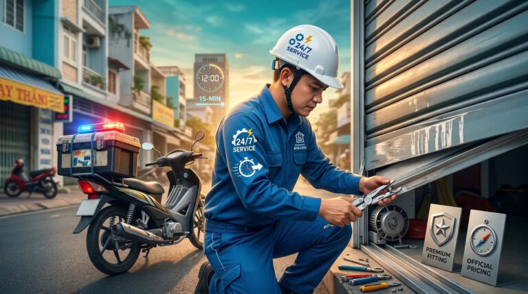 Báo Giá Lắp Đặt, Sửa Cửa Cuốn Phường Tây Thạnh 24/7