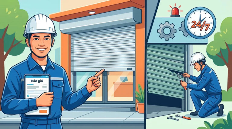 Dịch Vụ Lắp Đặt, Sửa Cửa Cuốn Phường Sơn Kỳ Uy Tín