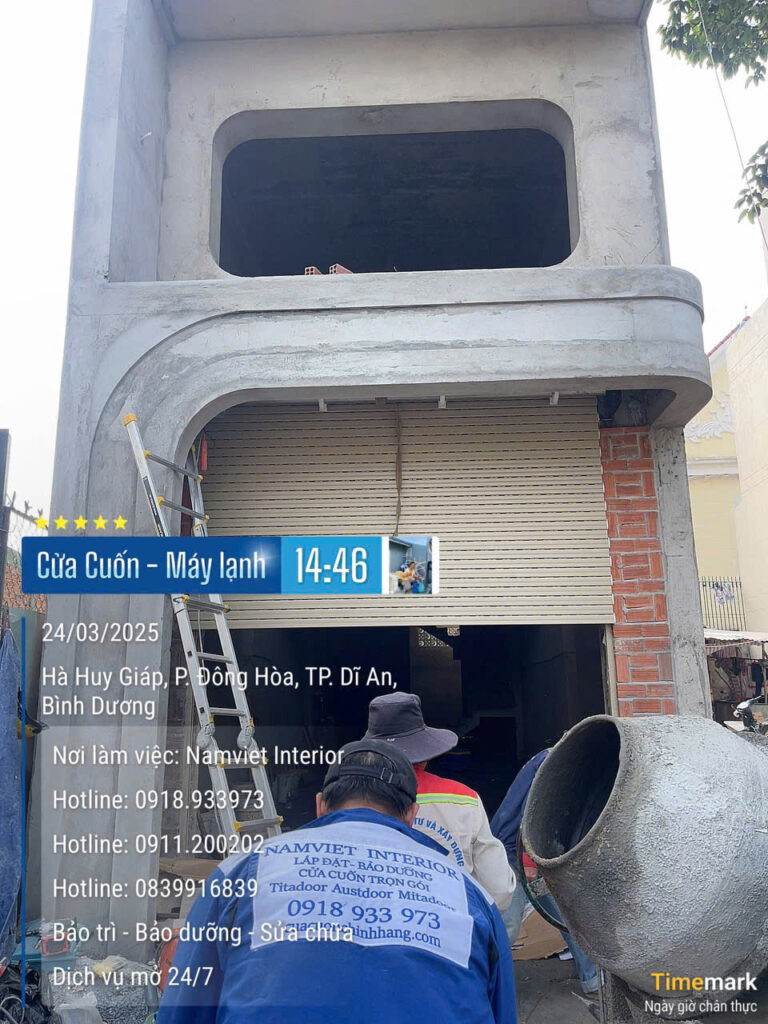 cửa cuốn phường phú thọ