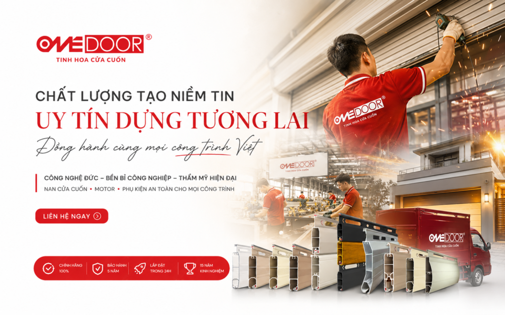 đại lý cửa cuốn đức onedoor