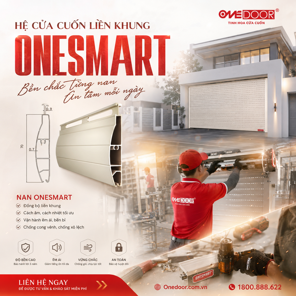 cửa cuốn đức onedoor
