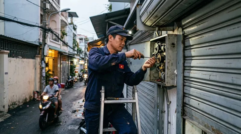 Các sự cố cửa cuốn thường gặp và cách xử lý khẩn cấp