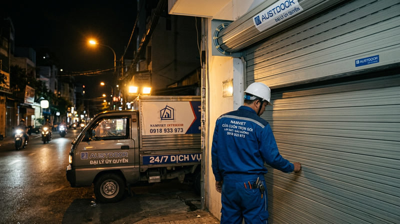Đại lý cửa cuốn austdoor chính hãng tphcm | Giá tốt gọi ngay tư vấn 247 | Có Mặt 30 Phút