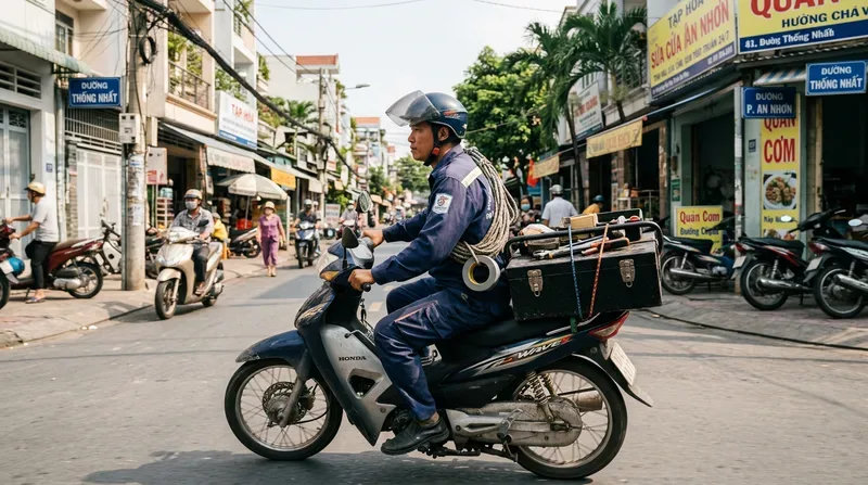 Dịch vụ sửa cửa cuốn phường An Nhơn uy tín, gọi là có mặt