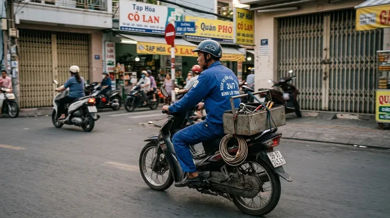 Dịch vụ sửa cửa cuốn phường Bình Lợi Trung cấp tốc 24/7