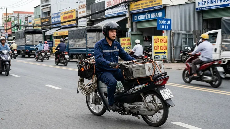Dịch vụ sửa cửa cuốn phường Hiệp Bình Phước 24/7 cấp tốc