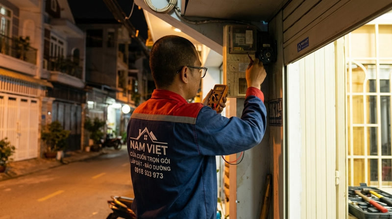 Dịch vụ sửa cửa cuốn phường Phú Hữu 24/7 siêu tốc