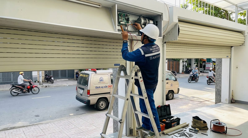 Dịch vụ sửa cửa cuốn phường Tam Bình uy tín, phục vụ 24/7