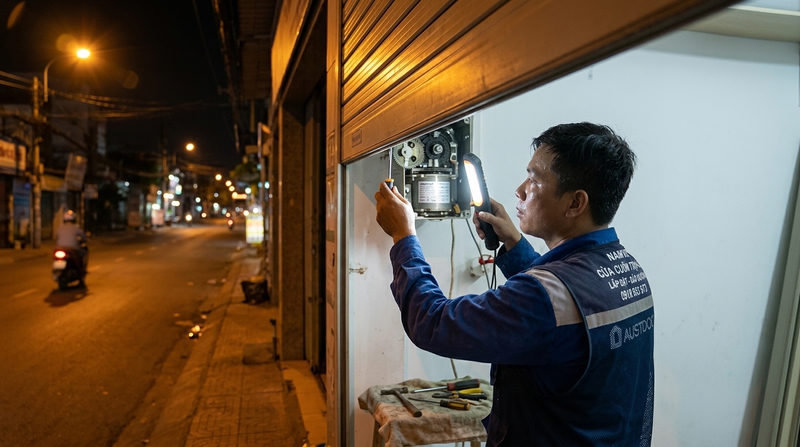 Dịch vụ sửa cửa cuốn phường Tăng Nhơn Phú A cấp tốc 24/24