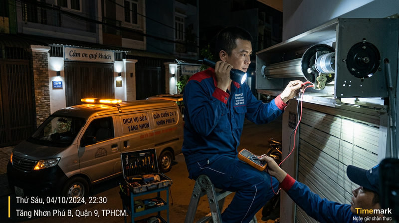 Dịch vụ sửa cửa cuốn phường Tăng Nhơn Phú B cấp tốc 24/7