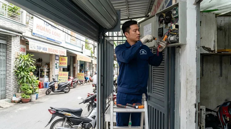 Dịch vụ sửa cửa cuốn phường Thủ Đức uy tín, có mặt nhanh nhất