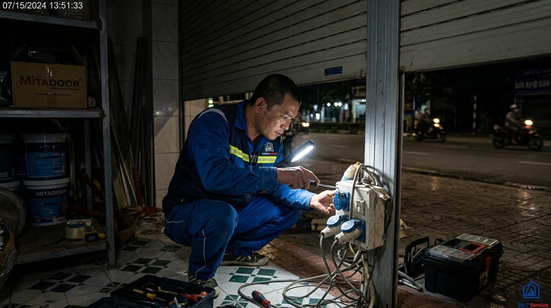 Dịch vụ sửa cửa cuốn xã Thới Tam Thôn uy tín, gọi là có mặt