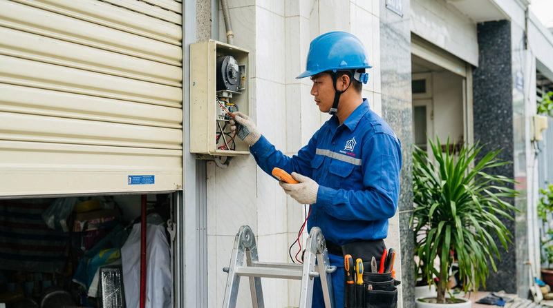 Dịch vụ sửa cửa cuốn xã Xuân Thới Đông uy tín, phục vụ 24/7