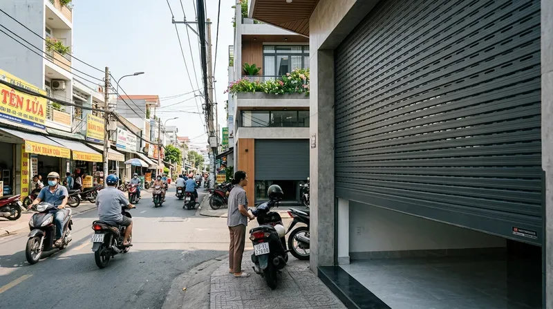 Nhu cầu lắp đặt và sử dụng cửa cuốn Bình Tân hiện nay