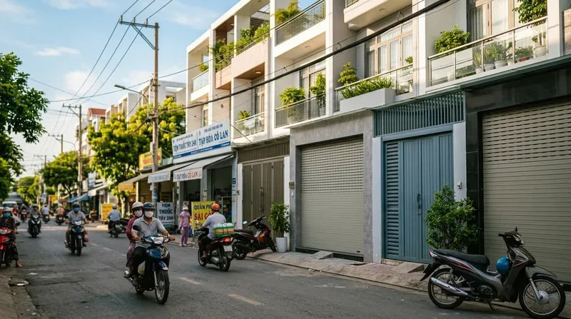Nhu cầu lắp đặt và sử dụng cửa cuốn phường Tăng Nhơn Phú