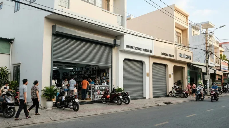 Nhu cầu lắp đặt và sử dụng cửa cuốn phường Hòa Bình hiện nay
