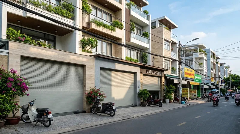 Tầm quan trọng và nhu cầu sử dụng cửa cuốn phường An Phú