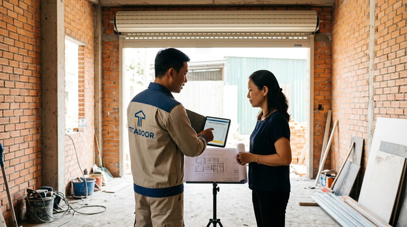 [ TOP 1 HCM ] Giá cửa cuốn titadoor | Báo giá liền trong ngày – minh bạch chi phí – gọi ngay