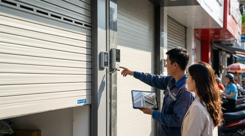 Bảng báo giá cửa cuốn Austdoor 2026 mới nhất tại TP.HCM