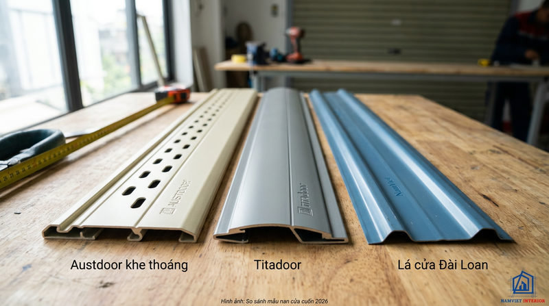Bảng báo giá cửa cuốn tham khảo theo thương hiệu và công nghệ (Cập nhật 2026)