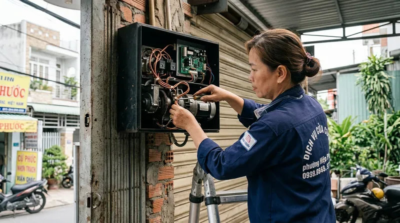 Các dịch vụ cửa cuốn phường Hiệp Phước uy tín, trọn gói