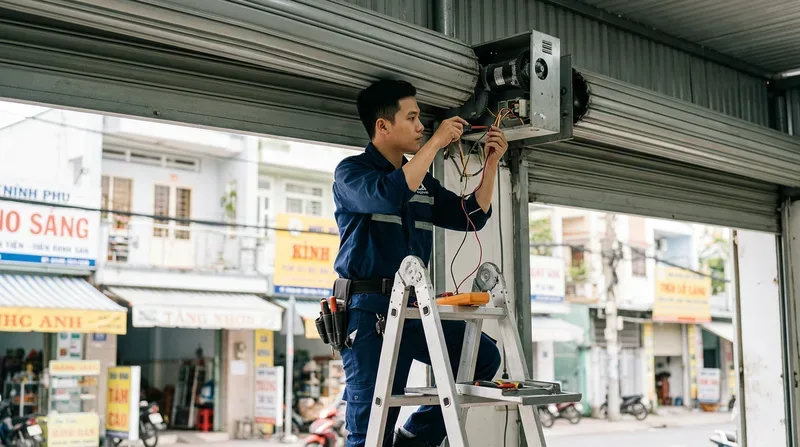 Các dịch vụ cửa cuốn phường Tăng Nhơn Phú chuyên nghiệp