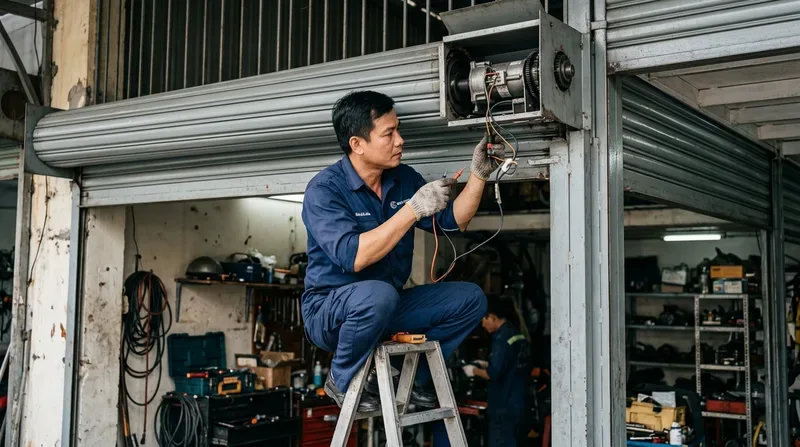 Các dịch vụ thi công và sửa cửa cuốn phường Xóm Chiếu chuyên nghiệp