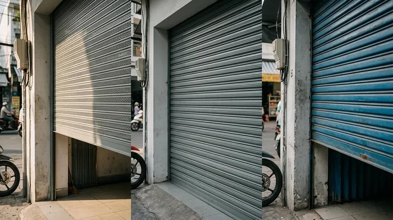 Các dòng cửa cuốn Bình Tân được ưa chuộng nhất 2026
