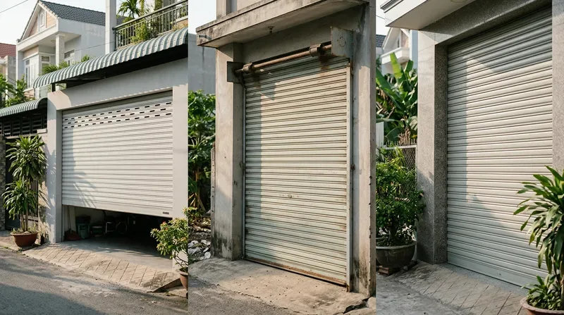 Các dòng cửa cuốn phổ biến tại Tân Thông Hội hiện nay