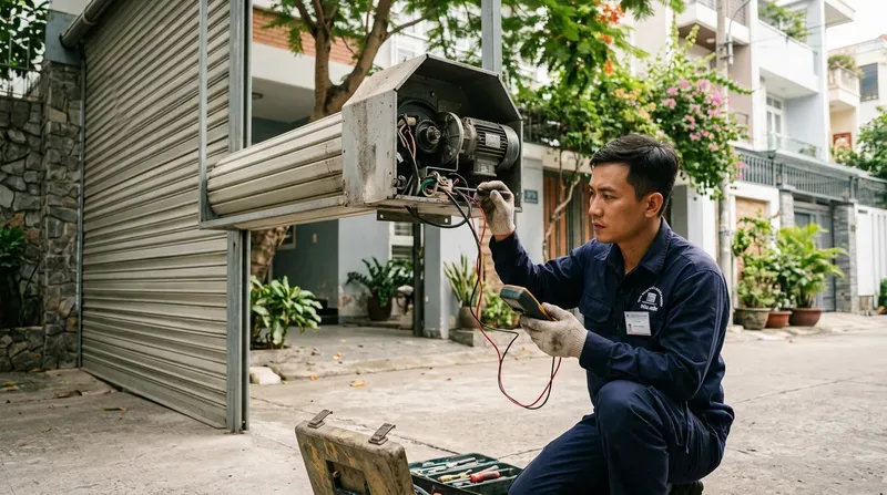 Các hạng mục dịch vụ cửa cuốn phường Thảo Điền chuyên nghiệp