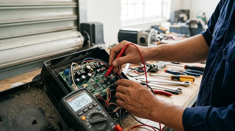 Các hạng mục sửa chữa cửa cuốn phổ biến và hướng dẫn tự khắc phục