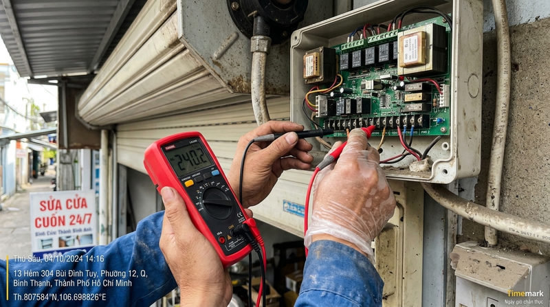 Các Hạng Mục Sửa Chữa Cửa Cuốn Phổ Biến