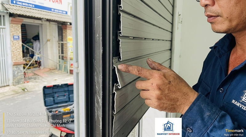 Các lỗi cửa cuốn phổ biến chúng tôi nhận xử lý triệt để
