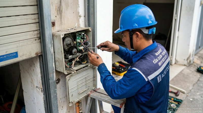 Các lỗi cửa cuốn phổ biến chúng tôi nhận sửa chữa tận nơi