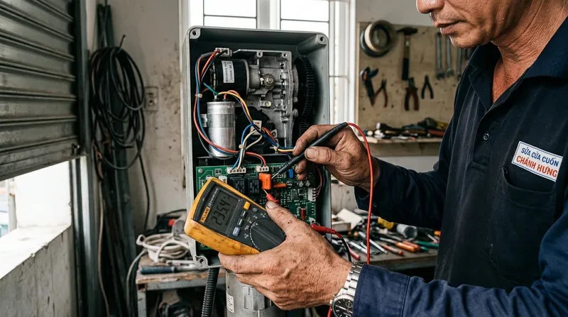 Các lỗi cửa cuốn phổ biến và giải pháp khắc phục triệt để