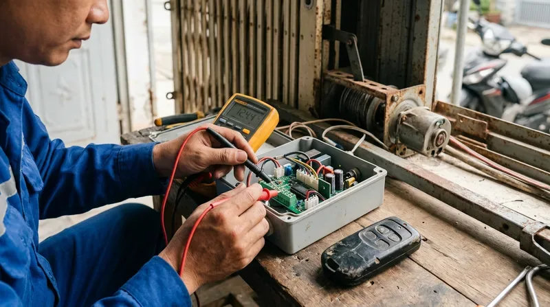 Các lỗi cửa cuốn phổ biến và giải pháp khắc phục triệt để
