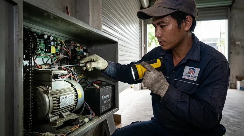 Các lỗi cửa cuốn thường gặp và cách nhận biết chính xác
