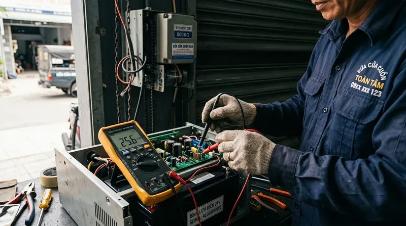 Các lỗi cửa cuốn thường gặp và hướng dẫn cách xử lý