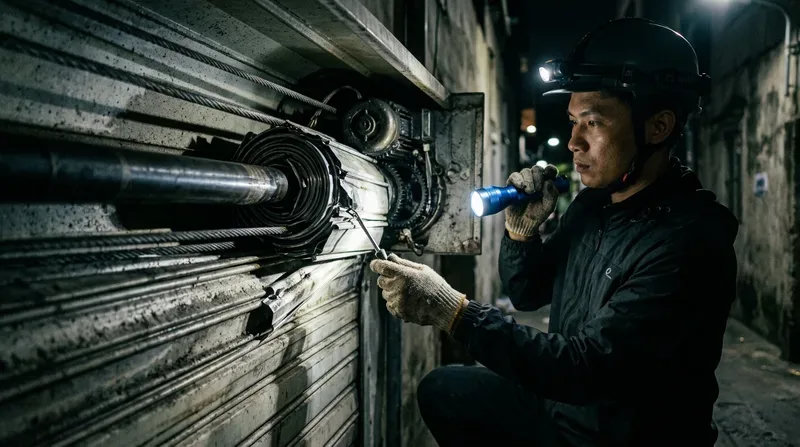 Các lỗi cửa cuốn thường gặp và hướng dẫn xử lý tạm thời