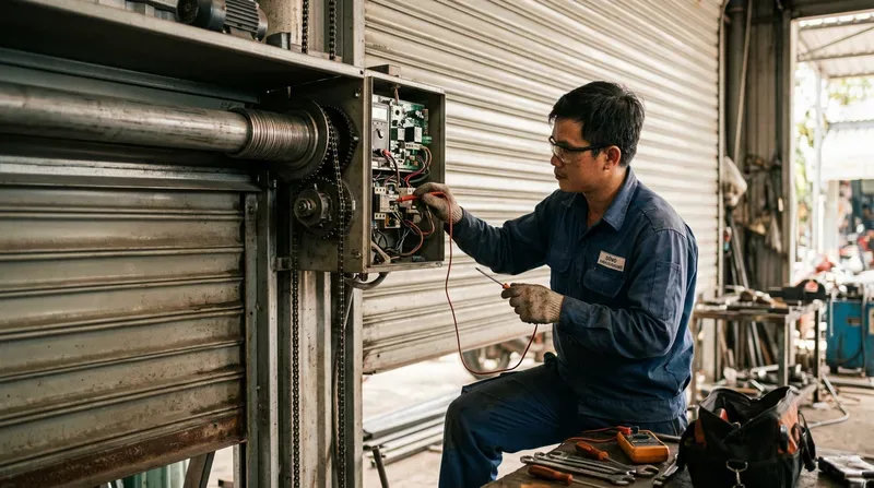 Các lỗi hư hỏng cửa cuốn phổ biến nhận sửa chữa tận nơi