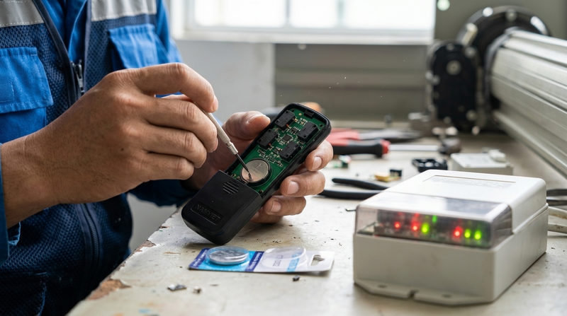 Các sự cố phổ biến và cách tự sửa lỗi remote cửa cuốn