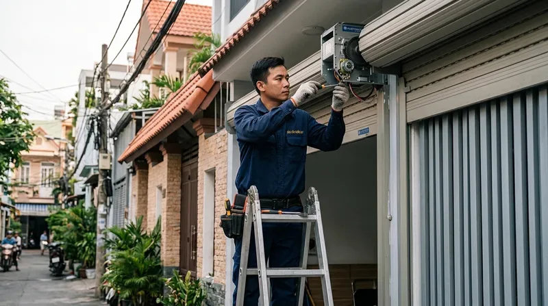Chi tiết các dịch vụ cửa cuốn phường Bình Trưng chuyên nghiệp