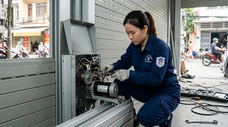 Chi tiết các dịch vụ cửa cuốn phường Hòa Bình chuyên nghiệp