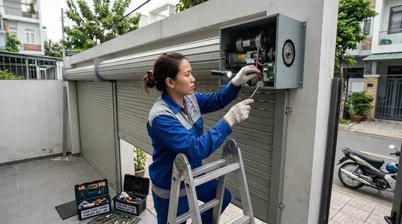 Chi Tiết Các Dịch Vụ Cửa Cuốn Phường Thạnh Mỹ Lợi Cung Cấp