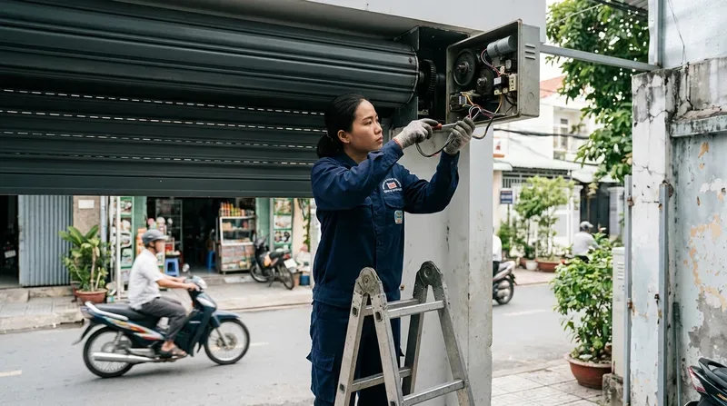 Chi tiết các dịch vụ cửa cuốn phường Vĩnh Lộc chuyên nghiệp
