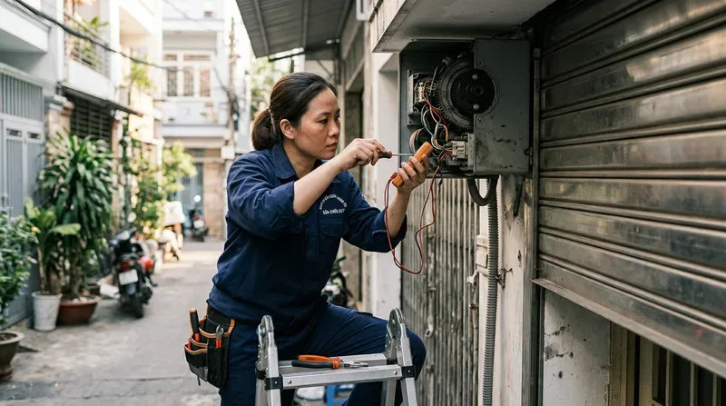 Dịch Vụ Cửa Cuốn Phường Khánh Hội: Lắp Đặt, Sửa Chữa & Bảo Trì