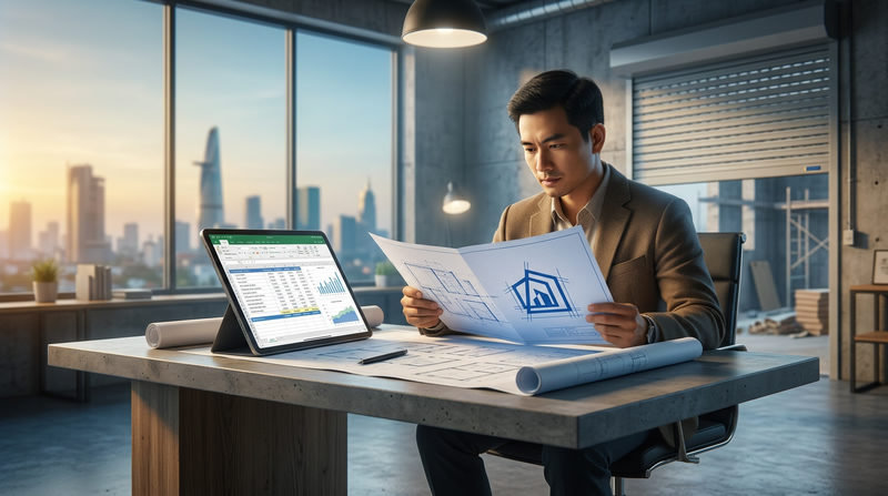 Hướng dẫn cách tính tổng chi phí lắp đặt cửa cuốn trọn gói