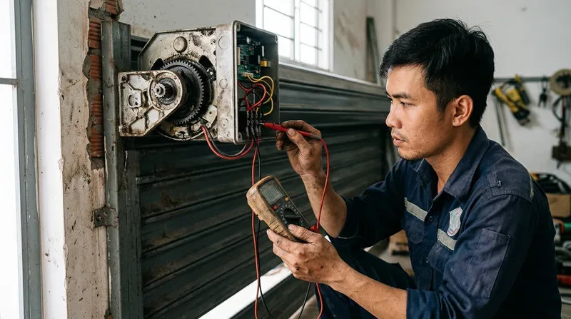 Nhận biết 5 sự cố cửa cuốn phổ biến và nguyên nhân