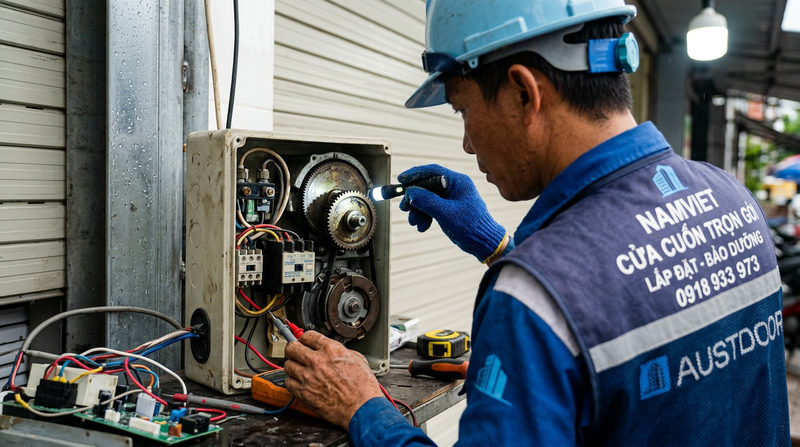 Nhận biết các lỗi cửa cuốn phổ biến và cách xử lý tạm thời