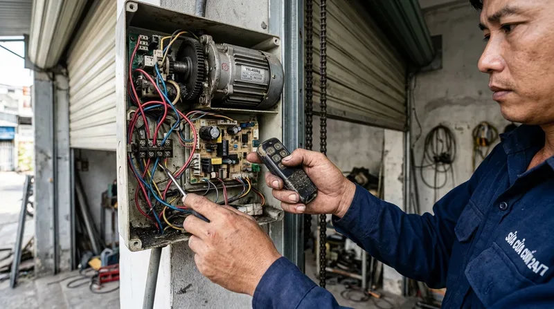 Nhận biết các lỗi cửa cuốn phổ biến và cách xử lý